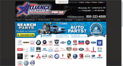 Desktop Screenshot of allianceautoparts.com